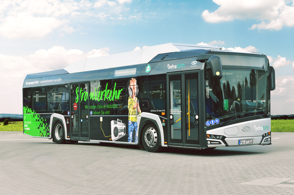 Fürther E-Bus Solaris urbino